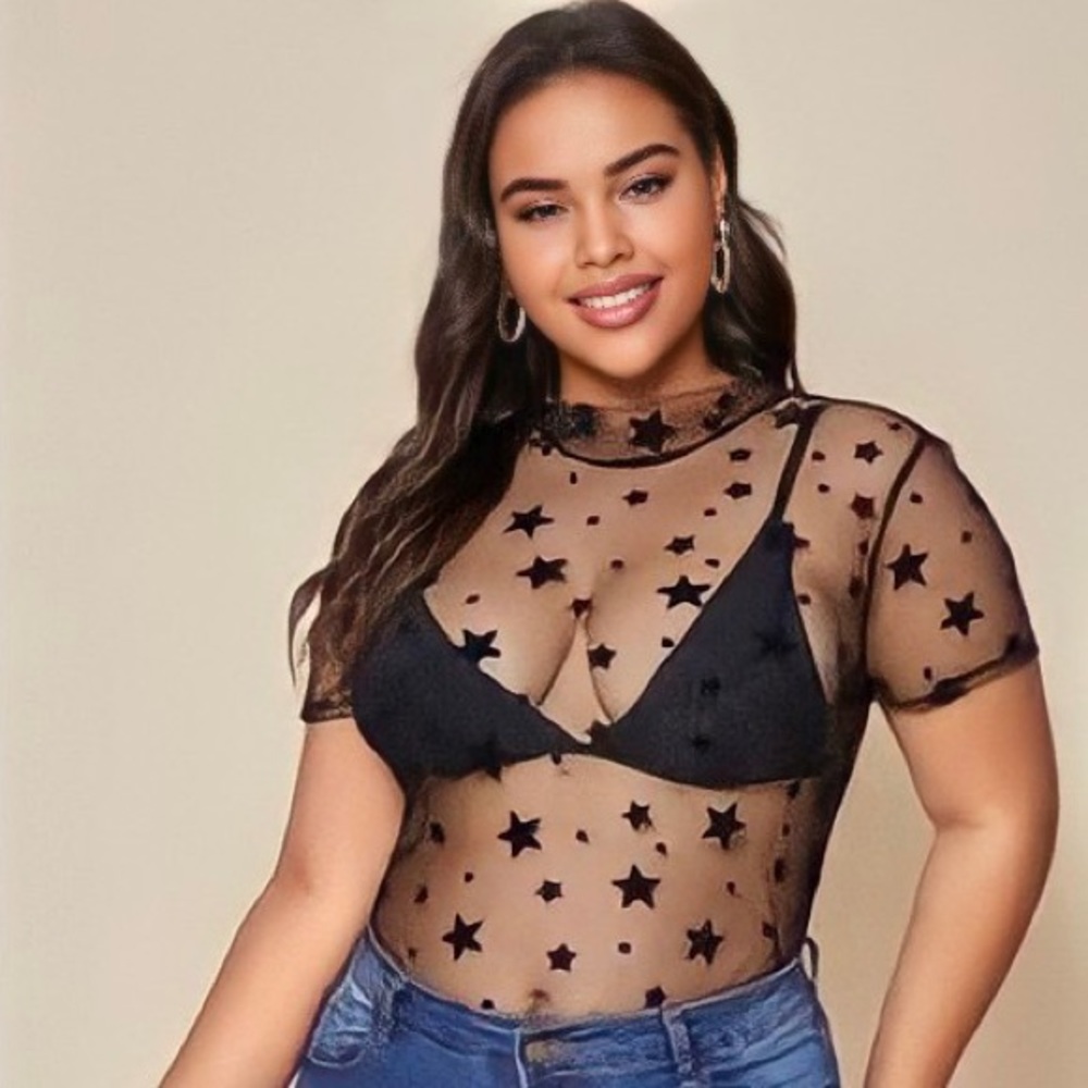 Star Mesh Top
